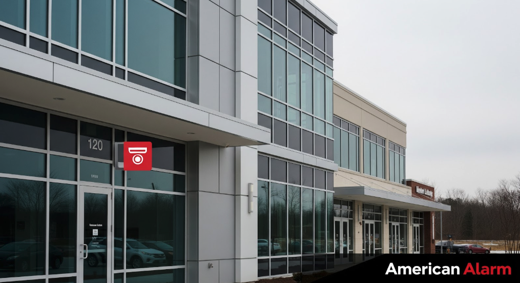 Commercial Security Systems Kennesaw commercial facade