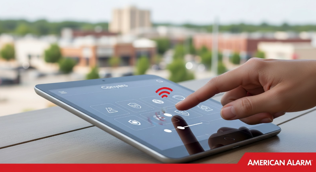 Conyers Commercial Security Systems modern security