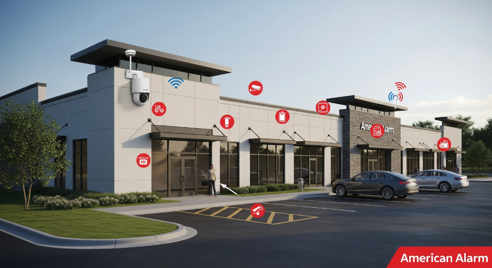 Dawsonville Commercial Security Systems commercial building