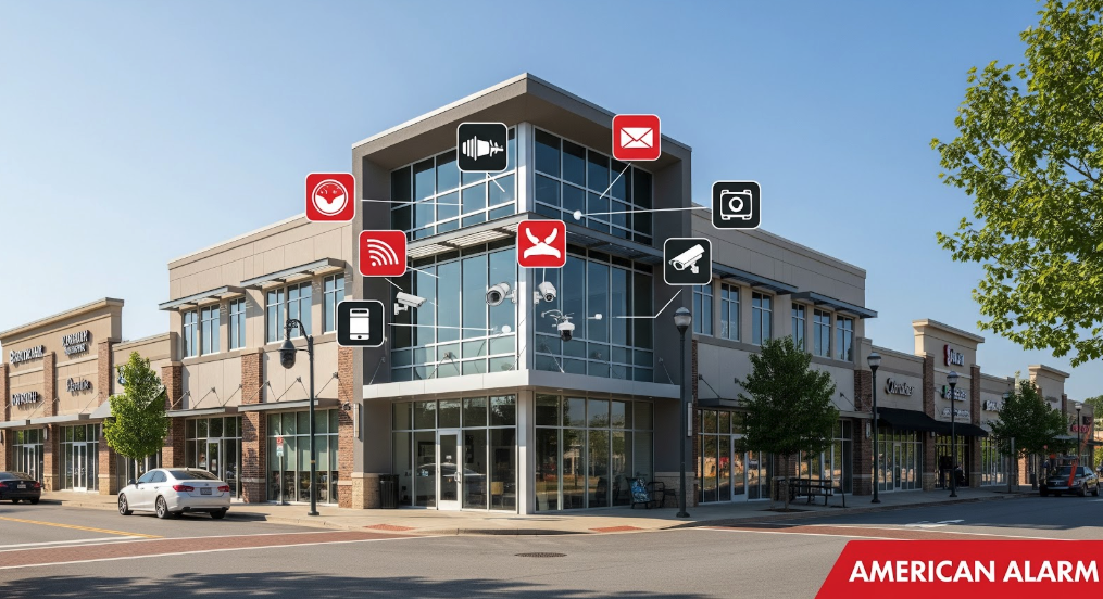 Ellenwood Commercial Security Systems commerical street