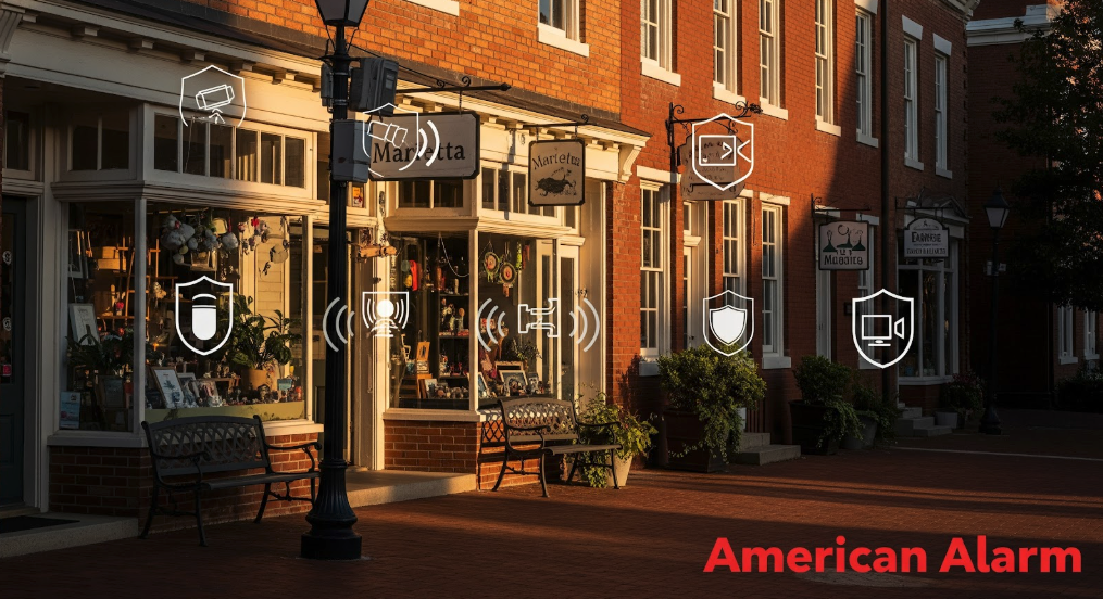 Marietta Commercial Security Systems technology