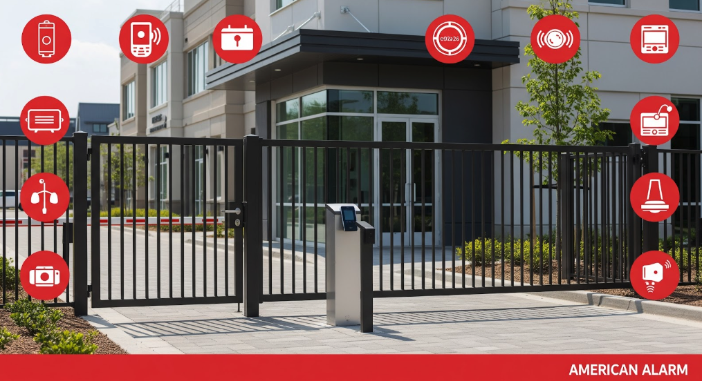 Milton Commercial Security Systems secure gate