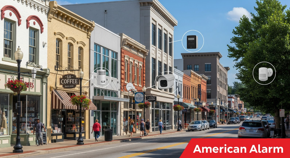 Tucker Commercial Security Systems commercial street