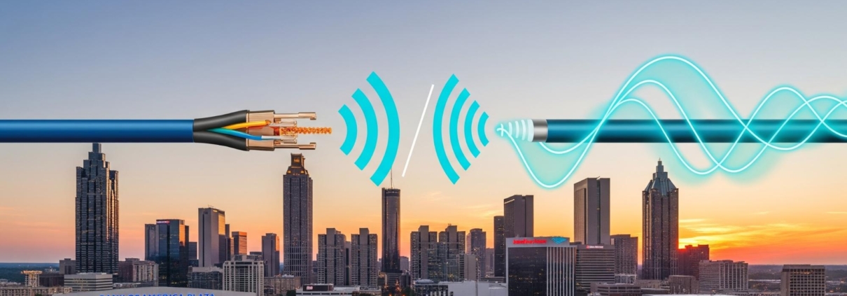 Wireless vs. Wired Commercial Alarm Systems in Atlanta