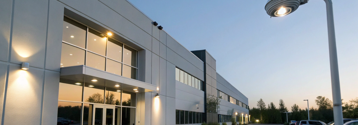 Calculating the average cost of a business security system for a modern commercial building.