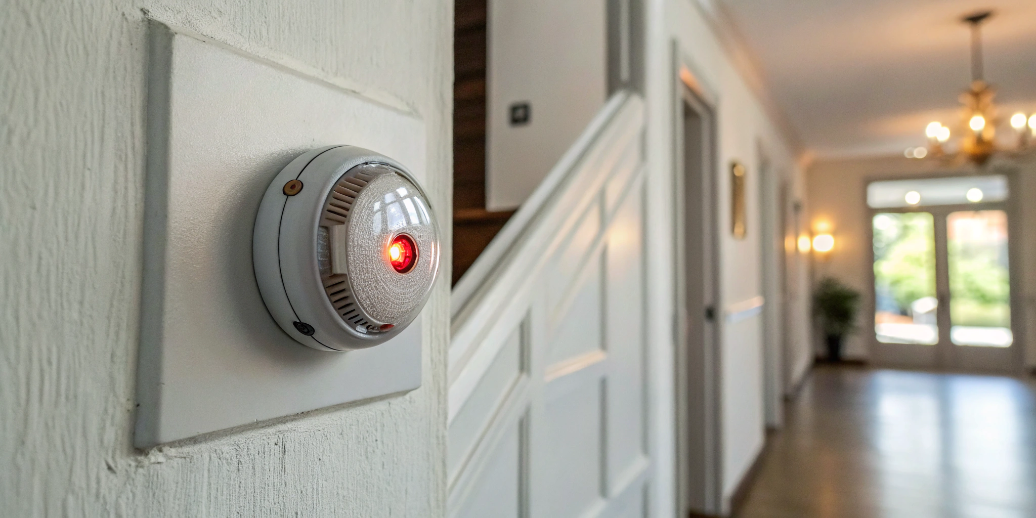 Fire alarm monitoring system panel activated in an Alpharetta business.