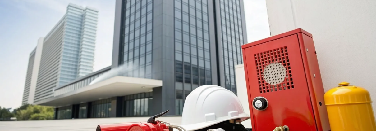 Emergency repair of a commercial fire alarm system at an Atlanta office.